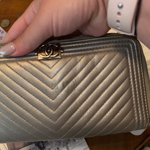 Chanel Long Boy Wallet - Picture 3 of 9